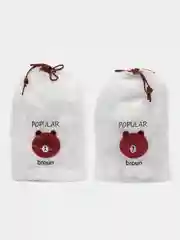 Крышки пакеты пищевые на резинке для посуды / крышка-пакет / шапочка на тарелку