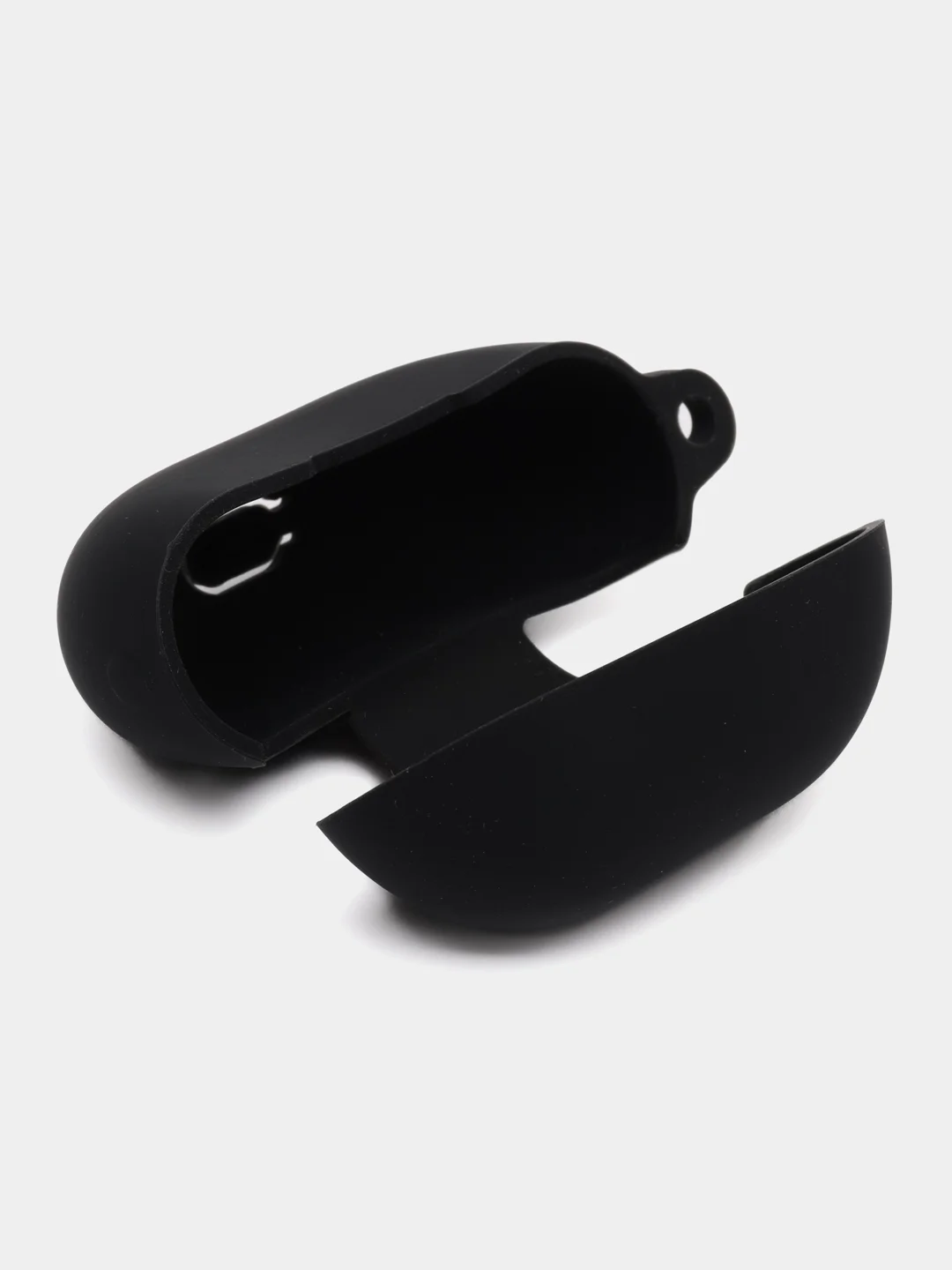 Черный чехол на Huawei Freebuds Pro 3 для беспроводных наушников КАРТОФАН силиконовый матовый