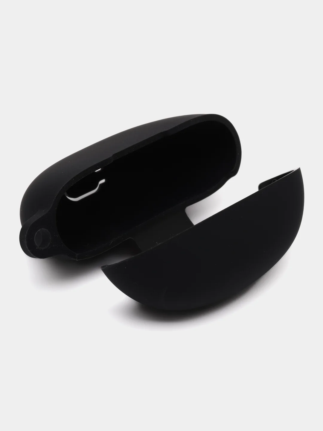 Синий чехол на Realme Buds Air 5 для беспроводных наушников КАРТОФАН силиконовый матовый