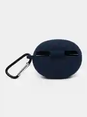 Синий чехол на Realme Buds Air 5 для беспроводных наушников КАРТОФАН силиконовый матовый