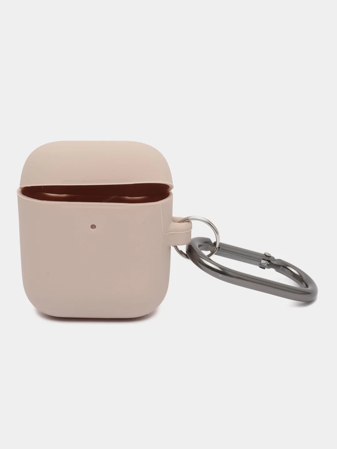 Пудровый чехол на Apple Airpods 1, 2 поколения для беспроводных наушников КАРТОФАН силиконовый