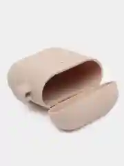 Пудровый чехол на Apple Airpods 1, 2 поколения для беспроводных наушников КАРТОФАН силиконовый