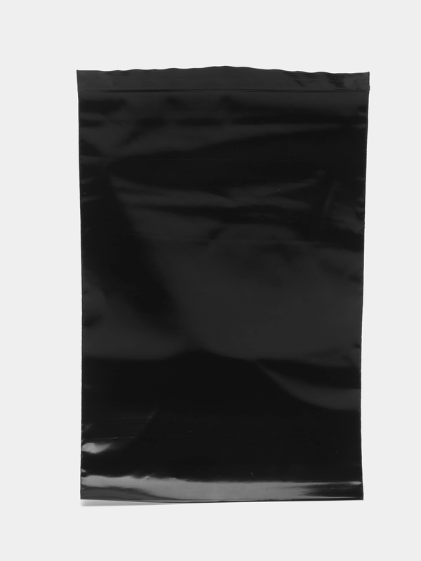 Пакеты фасовочные для продуктов zip lock, набор 100 шт, 20x30 cм, черные, Brauberg, 608931