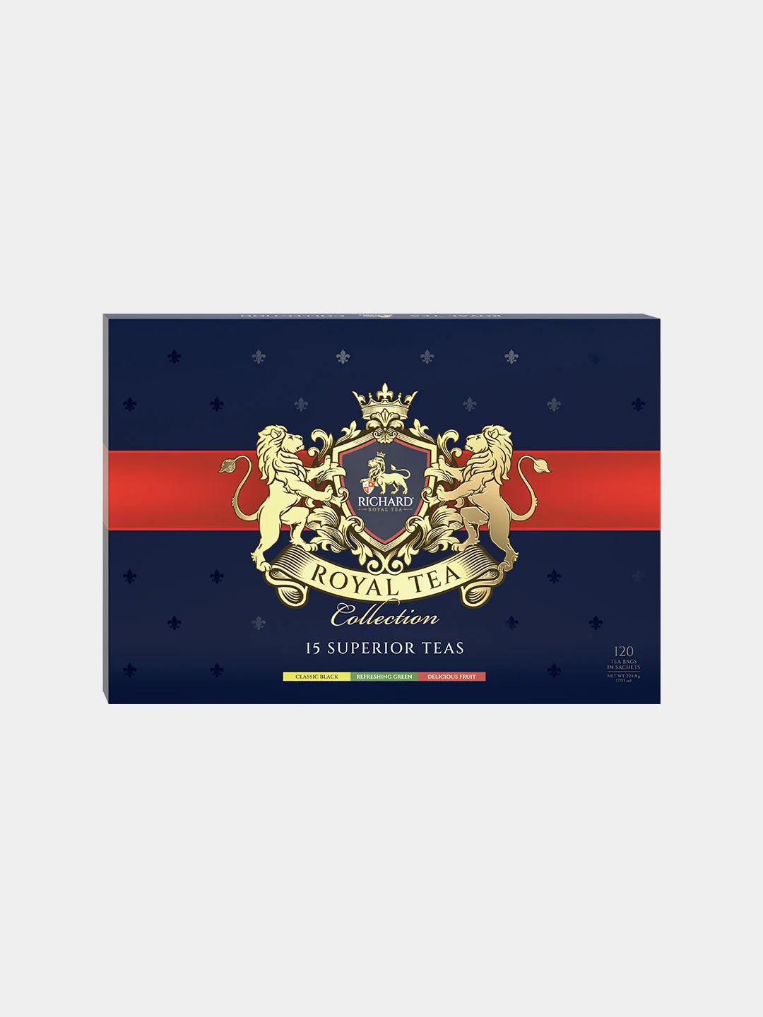 Чай Richard Royal Tea Collection, 15 вкусов, 120 пакетиков по 1,9 г