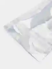 Трехпалый пакет упаковочный дой-пак металлизированный с окном замком зип лок 10шт, 10х15см