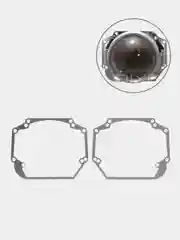 Переходные рамки для замены линз в фарах Hella для Honda Accord 7 2002-2008, 2 штуки