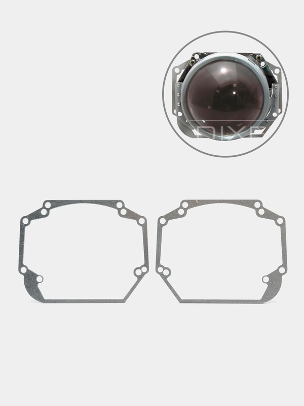 Переходные рамки для замены линз в фарах Hella для Honda Accord 7 2002-2008, 2 штуки