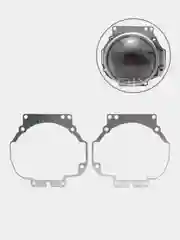 Переходные рамки для замены линз в фарах Hella для Toyota Camry V40 дорест.2006-2009, 2 шт