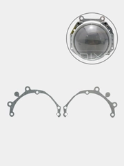 Переходные рамки для замены линз в фарах Hella для Toyota Camry V40 рест. 2009-2011, 2 шт