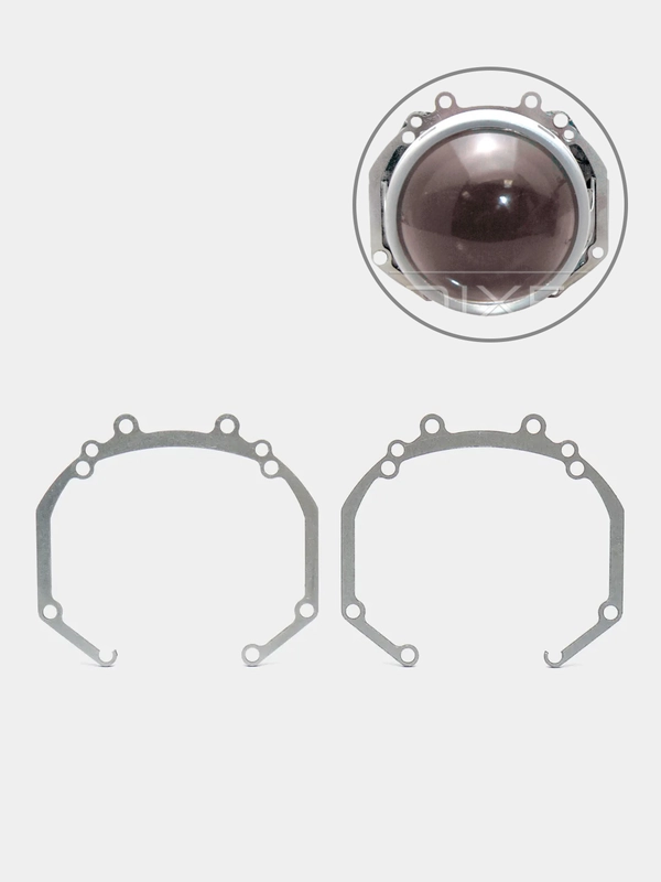 Переходные рамки для замены линз в фарах Hella к Toyota RAV4 III XA30 дорест2005-2010,2 шт