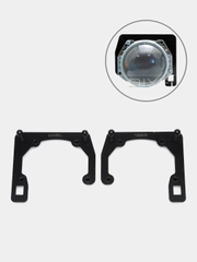 Переходные рамки для замены линз в фарах Hella для Mazda 6 GG 2002-2008 Тип-3, 2 штуки