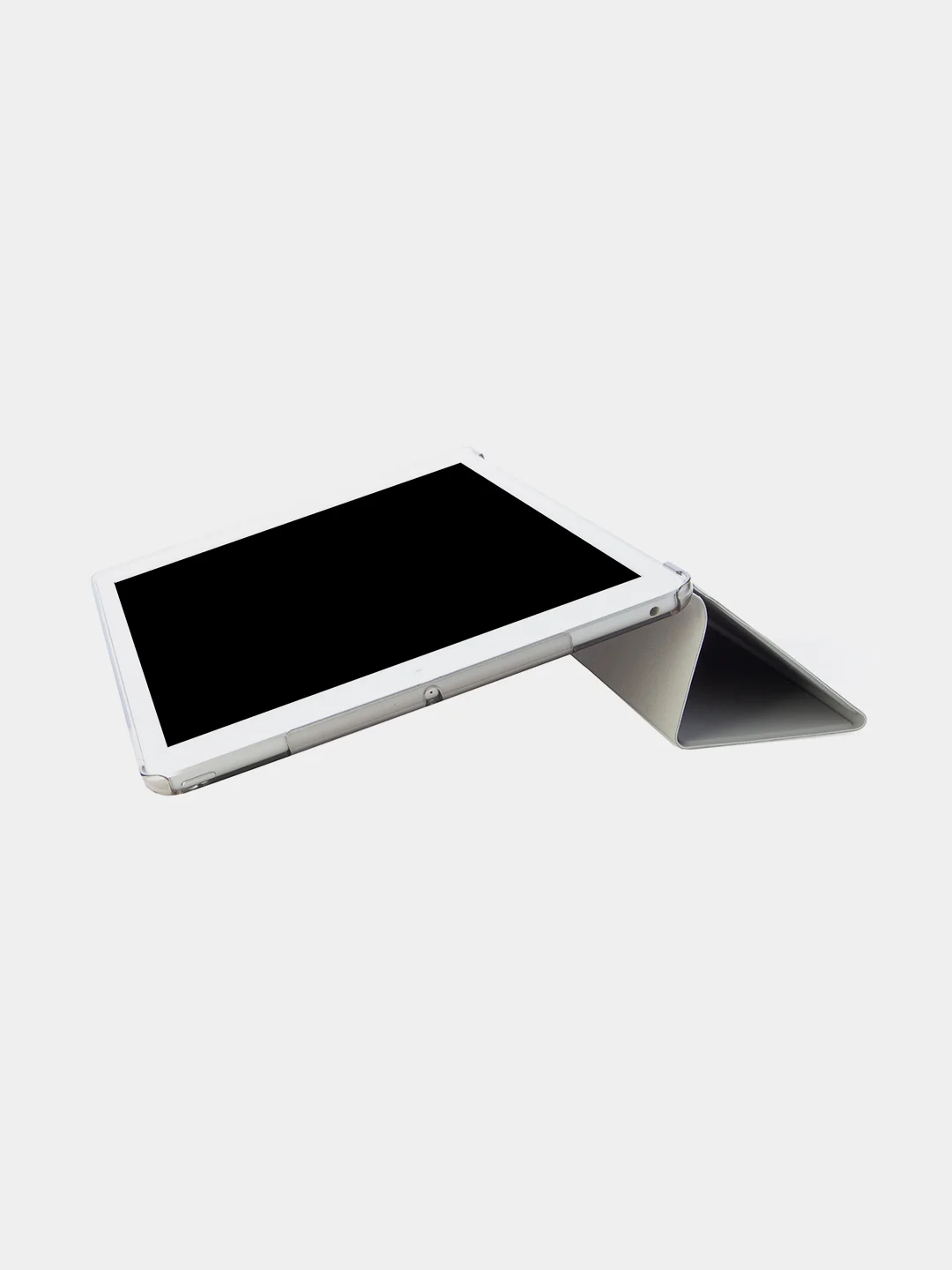 Серый чехол-книжка для планшета Apple iPad 10.2 7/8/9 поколения 2019/2020/2021 пластик КАРТОФАН