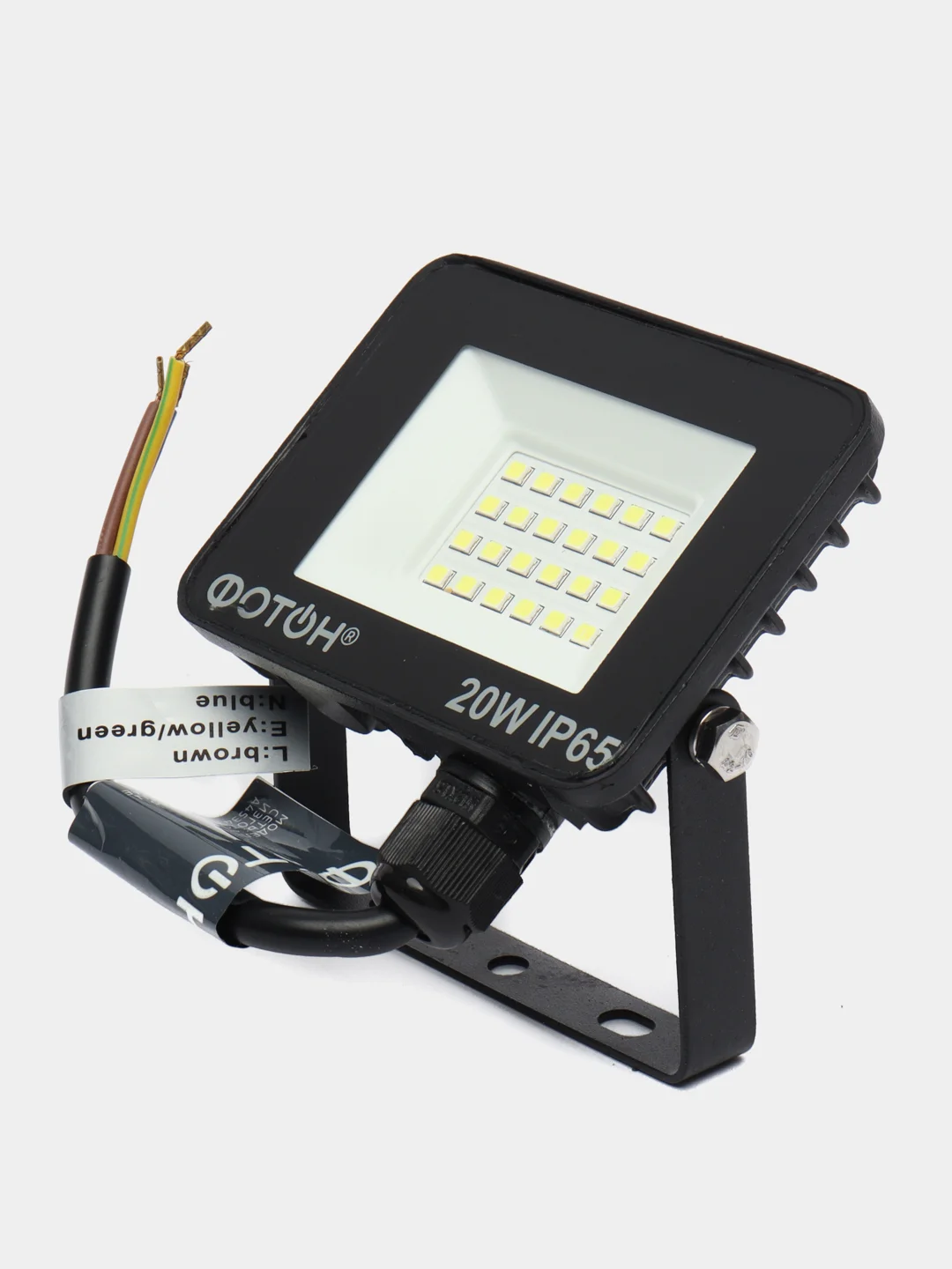 Прожектор светодиодный, сетевой FL-20W6K65, 20W, ФОТОН