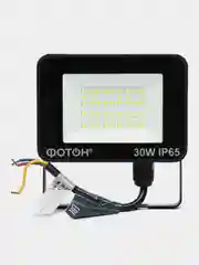 Прожектор светодиодный, сетевой FL-30W6K65, 30W, ФОТОН