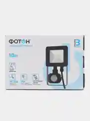 Прожектор светодиодный сетевой ФОТОН FL-10W6K65-PIR 10W, с датчиком движения
