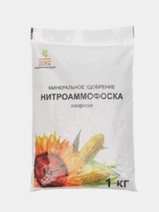 Минеральное удобрение НИТРОАММОФОСКА Азофоска Туковая смесь 1кг АгроРитейлГрупп