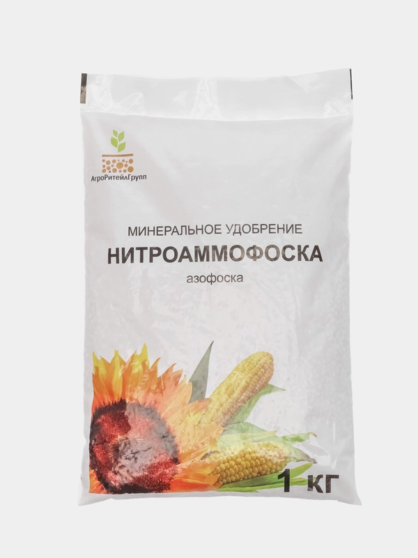 Минеральное удобрение НИТРОАММОФОСКА Азофоска Туковая смесь 1кг АгроРитейлГрупп