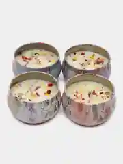 Конфетный ароматические свечи из натурального воска подарочный набор 4 шт