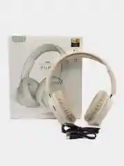 Белый беспроводные наушники SY-T2 Bluetooth 5,3 с микрофоном