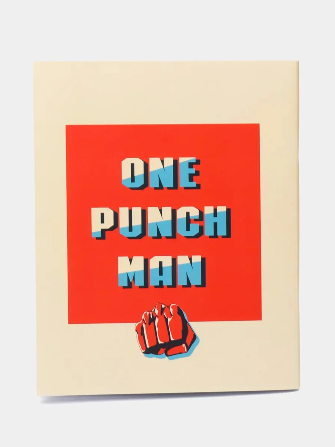 Тетрадь аниме "One punch man" (Ванпанчмен / человек одного удара), 48 листов