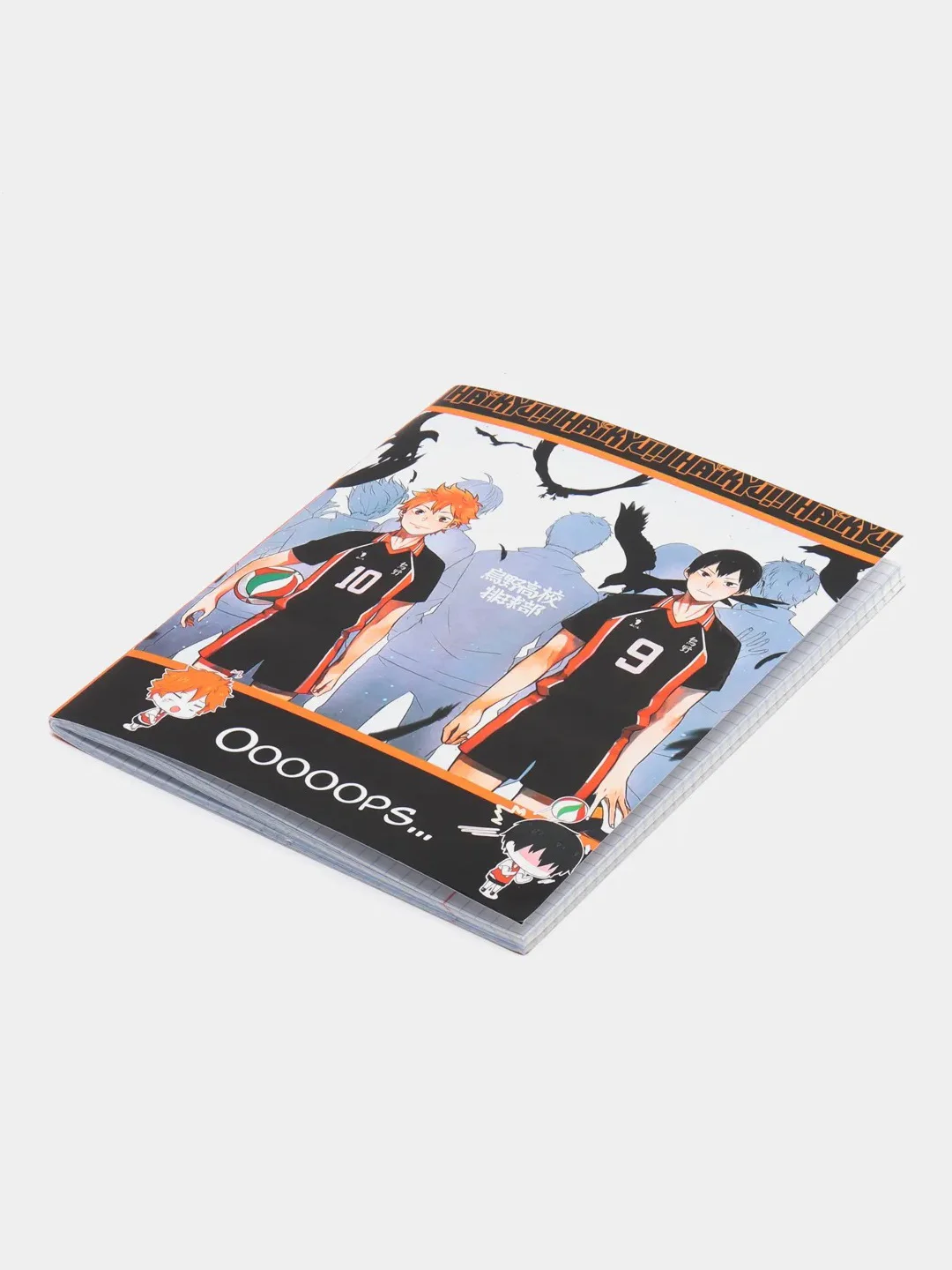 Зеленый тетрадь в клетку аниме, Haikyuu Волейбол, 48 листов