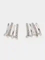 Серьги каффы с проколом, 2 цвета