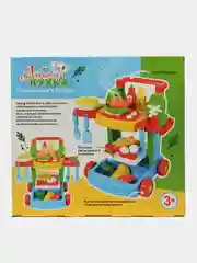 Игровой набор "Любимая кухня" в тележке Green Plast