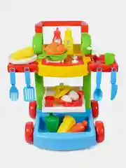 Игровой набор "Любимая кухня" в тележке Green Plast