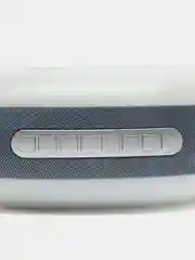 Белый портативная Bluetooth колонка - ночник, с RGB подсветкой и будильником, 4 в 1