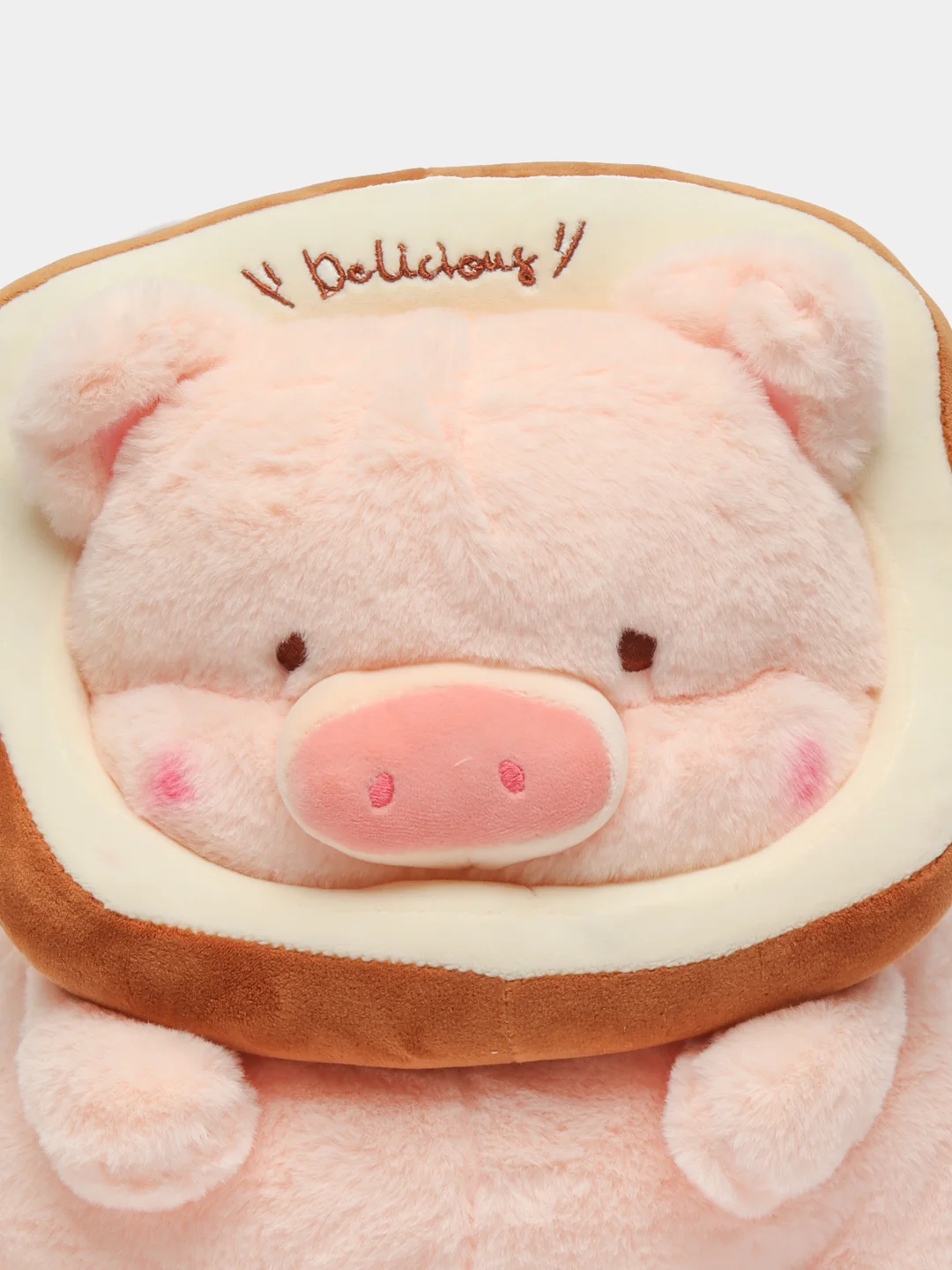 Розовый мягкая игрушка Свинья LULU Пухля Поросенок Pig