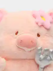 Розовый мягкая игрушка Свинья LULU Пухля Поросенок Pig