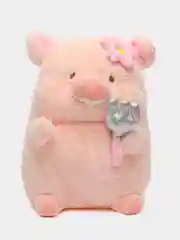 Серый мягкая игрушка Свинья LULU Пухля Поросенок Pig