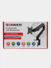 Кронштейн для монитора настольный, 17"-27", до 7 кг, Sonnen Motion, 455944