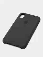 Серый чехол Silicone Case для iPhone XR, с открытым низом