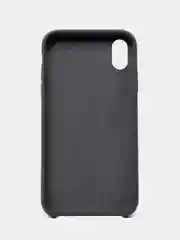 Серый чехол Silicone Case для iPhone XR, с открытым низом