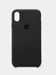 Серый чехол Silicone Case для iPhone XR, с открытым низом
