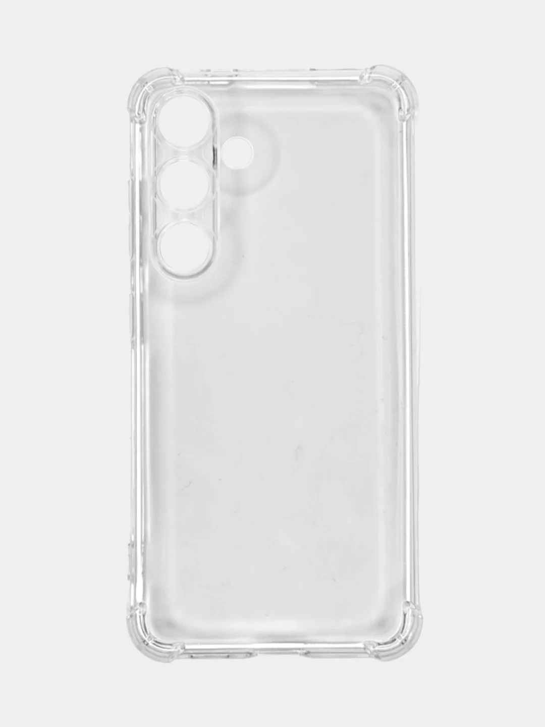Чехол Samsung Galaxy S24 / Самсунг Галакси С24, прозрачный, силиконовый