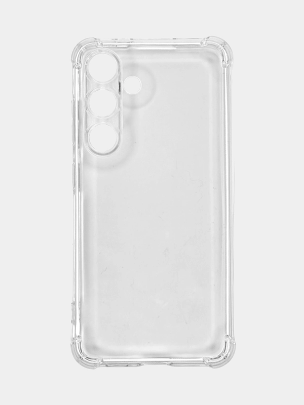 Чехол Samsung Galaxy S24 / Самсунг Галакси С24, прозрачный, силиконовый