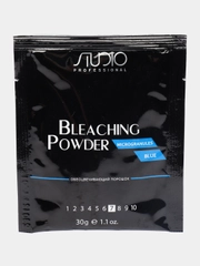 Обесцвечивающий порошок для волос Kapous Studio Microgranules Blue, 30 г