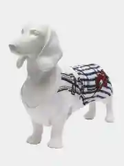 Синий меланж майка для собак и кошек, футболка для животных одежда свитер, комбез с принтом, с рисунком