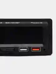 Красный автомагнитола Pioneer.GB 7031 (Bluetooth/AUX/USB/FM)