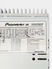 Красный автомагнитола Pioneer.GB 471 MP5 4" дюйма Bluetooth / USB / AUX / FM