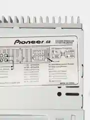 Красный автомагнитола Pioneer.GB 471 MP5 4" дюйма Bluetooth / USB / AUX / FM