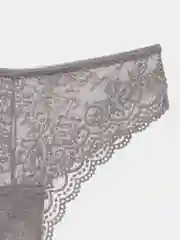 Серый женские трусы