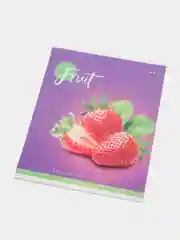 Зеленый тетрадь "Фрукты. Colorful fruits", А5, клетка, 48 листов