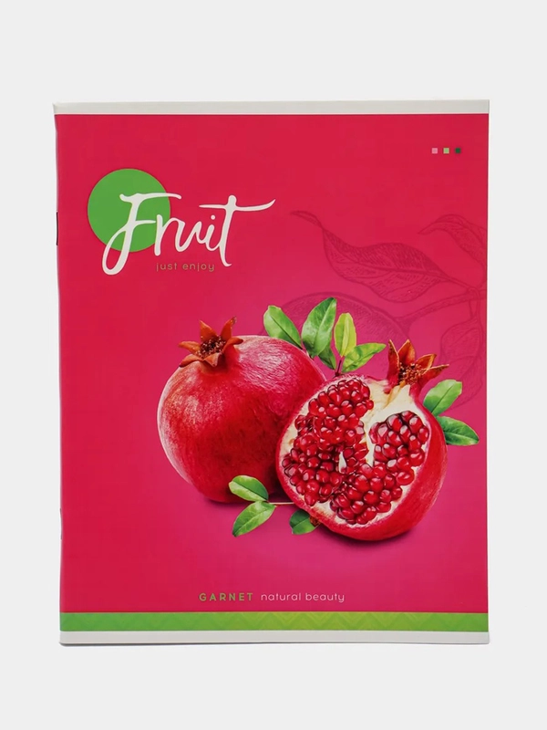 Тетрадь "Фрукты. Colorful fruits", А5, клетка, 48 листов