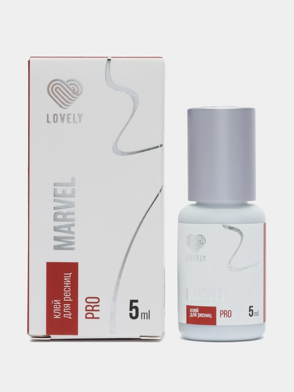 Клей чёрный для наращивания ресниц LOVELY "Marvel"