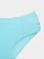 Бирюзовый трусы женские из хлопка