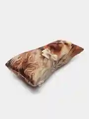 Песочный хаки подушка "Собака", реалистичная
