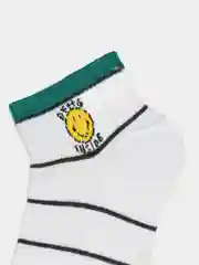 Бирюзовый женские короткие носки